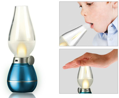 

VibeX ® Rechargeable USB Lantern Table Lamp Type - 102 Led Light(Blue)