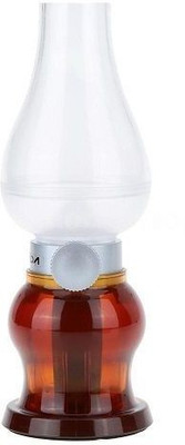 

VibeX ® Retro Kerosene Coffee Blow LED Candle Lamp Portable USB Rechargeable Night Light Type - 128 Led Light(Multicolor)