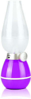 

VibeX ® Creative Design USB Powered LED Blowing On/Off Candle Lamp Mood Light Air Kerosene Lamp Type - 120 Led Light(Blue)