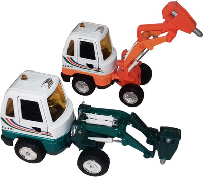 

kidoz kingdom DIE-CAST POWER MACHINE - BREAKER(Green, Orange)