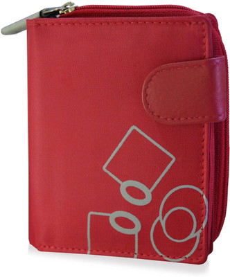 

My Pac Db Girls Red Artificial Leather Wallet(10 Card Slots)