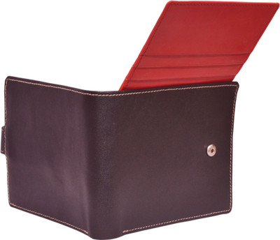 

Navlaai Creation Men Black Genuine Leather Wallet(15 Card Slots)