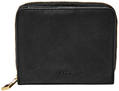 

Fossil Women Casual, Formal Black Genuine Leather Wrist Wallet(7 Card Slots)