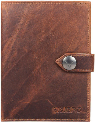 

Vajero Men Brown Genuine Leather Document Holder(3 Card Slots)