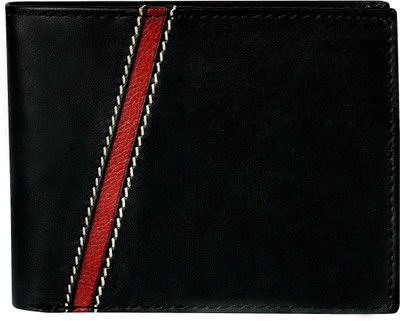 

Mogoul Men Black Genuine Leather Wallet(7 Card Slots), Blklw201703