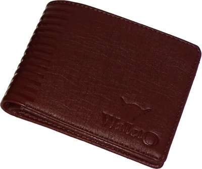 

WALLETO Men Brown Artificial Leather Wallet(8 Card Slots)