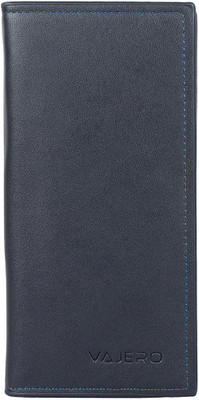 

Vajero Men Blue Genuine Leather Wallet(16 Card Slots)