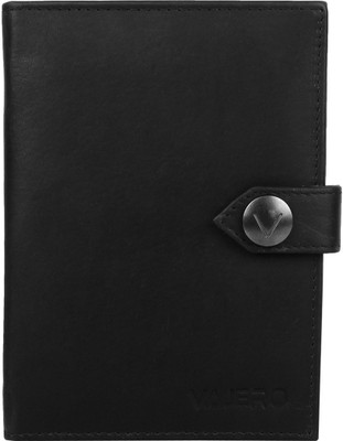 

Vajero Men Black Genuine Leather Document Holder(3 Card Slots)