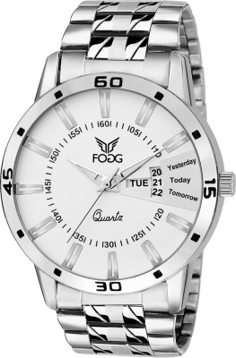 Fogg 2038-WH Day and Date Watch  - For Men   Watches  (FOGG)