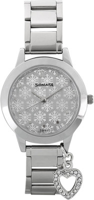 

Sonata 87019SM02 Sonata Stainless Steel Watch Watch - For Women