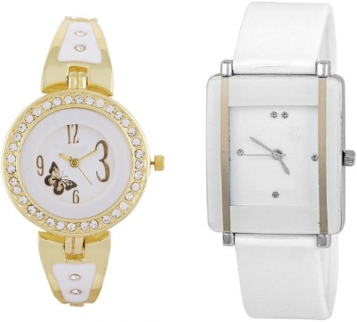 RAgmel Gold white new stylish Watch  - For Girls   Watches  (rAgMeL)