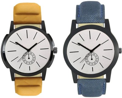 Naksh Fashion FOX-M-409-411 Designer Stylish Watch combo With Fancy Dial And Belt Watch  - For Men   Watches  (Naksh Fashion)