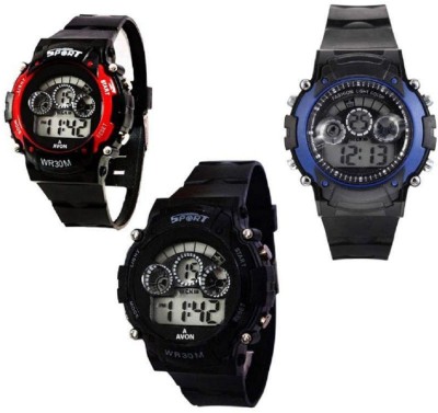 unequetrend RD sports 3pack Watch  - For Boys   Watches  (unequetrend)