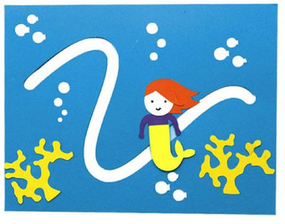 Crafty Chimp Magical Mermaid - Motion Card