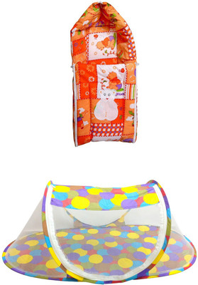 

LooMantha 3 IN 1 SLEEPING BAG & PREMIUM BABY FOLDABLE MOSQUITO NET (BABY GIFT COMBO) 06(Multicolor)