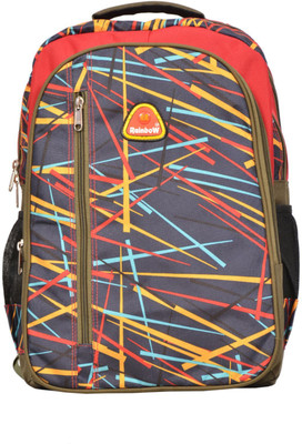 

RR RAINBOW AMAZE PRINT 25 L Backpack(Red)