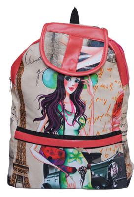 

ANKIT TRADERS AT113 3 L Backpack(Pink)