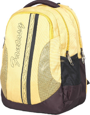 

Fantasy FTY 20 44 L Laptop Backpack(Yellow), Black;yellow