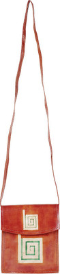 

Frosty Fashion Women Casual Brown Genuine Leather Sling Bag
