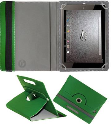 Fastway Book Cover for Micromax P650 Tab(Green, Cases with Holder, Pack of: 1)