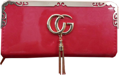 

One Touch Solution Casual Pink Clutch