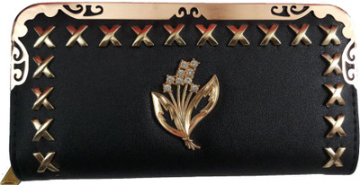 

One Touch Solution Party Black Clutch