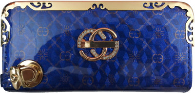 

One Touch Solution Party Blue Clutch
