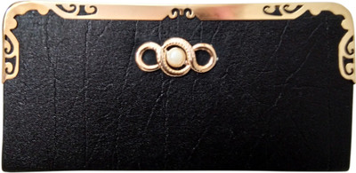 

Haryana Craft Casual Black Clutch