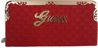 

One Touch Solution Casual Red Clutch