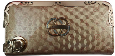 

One Touch Solution Party Gold Clutch