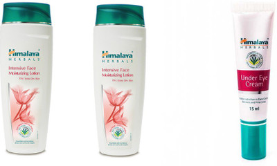 

Himalaya intensive face moisturizing lotion, under eye cream(Set of 3)