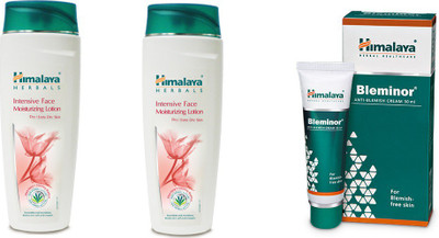 

Himalaya intensive face moisturizing lotion, bleminor face cream(Set of 3)