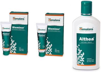 

Himalaya bleminor, althea lotion(Set of 3)