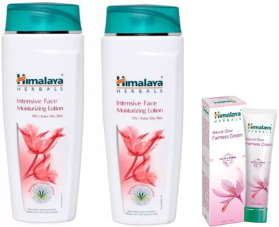 

Himalaya intensive face moisturizing lotion, natural glow fairness cream(Set of 3)