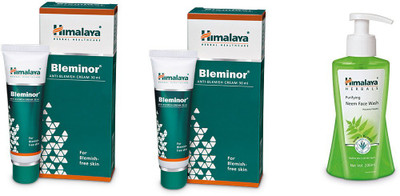 

Himalaya bleminor, purifying neem face wash(Set of 3)