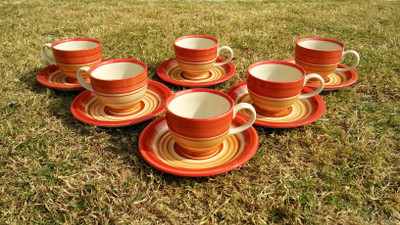 

CROCKTO OCSS Ceramic(Multicolor, Pack of 12)