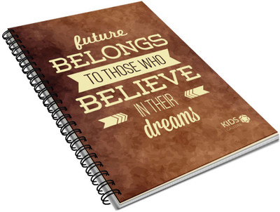 

Kids Gallore A5 Notebook(Wiro, Hardbound, Brown)
