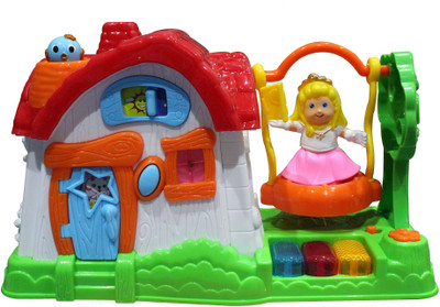 

Toyswala Beautiful Cottage Doll House(Multicolor)