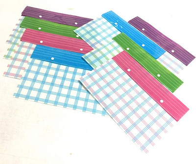 

Yes PP Document Bag(Set Of 8, Blue, Pink, Purple, Green)
