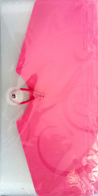 

INFINITY PVC Check Folder(Set Of 1, Pink)