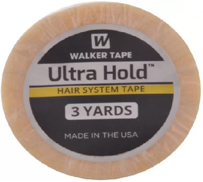 

Walker Ultra Hold Hair System tape 3/4" Tape-3 yards Roll Double Sided Adhesive Tape Wax(25 g)