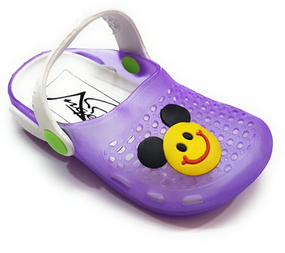 

Angel Fashion Boys Slip-on Clogs(Purple