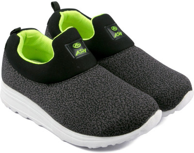 

Asian Boys & Girls Slip on Running Shoes(Grey