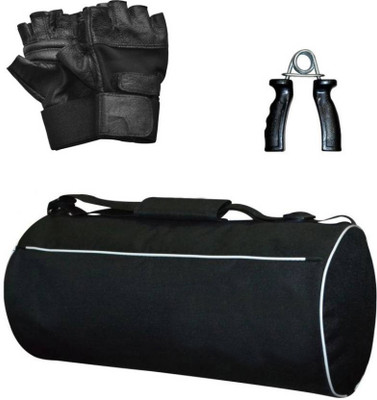 

GLS Fitness Combo Of Gym Duffle Bag Gym Gloves & Hand Grip Gym & Fitness Kit