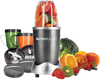 

NutriBullet Hi-Speed Nutrition Extractor 600 W Mixer Grinder(Grey, 3 Jars)