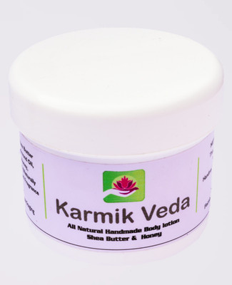 

Karmik Veda All Natural Handmade Body lotion with Shea Butter & Honey(200 g)