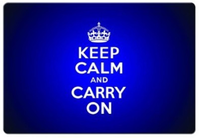 

Dadlace Keep Calm And Carry On Mousepad(Multicolor)