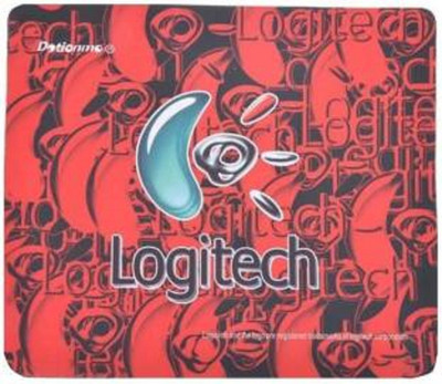 

Logitech mpad002 Mousepad(Red, Black)