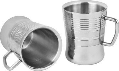 

Saanvi Creations Stainless Steel(Steel, Pack of 2)