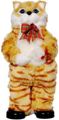 

TEENA EXPORTS AND IMPORTS TOM CAT Electronic dancing cat with music(Multicolor)